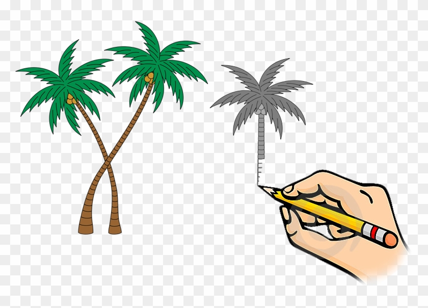 Coconut Tree Clipart 26, - Roman Catholic Diocese Of Lucena #382645