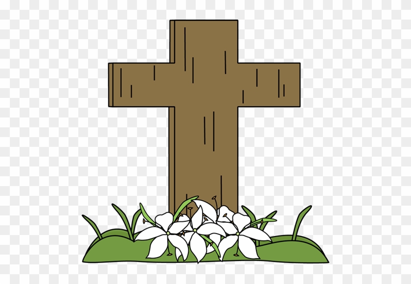 Lily Clipart Palm Cross - Free Png Easter Cross #382675.