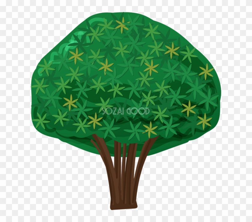 木 シンプルなつつじの木 無料イラスト053 Christmas Tree Free Transparent Png Clipart Images Download