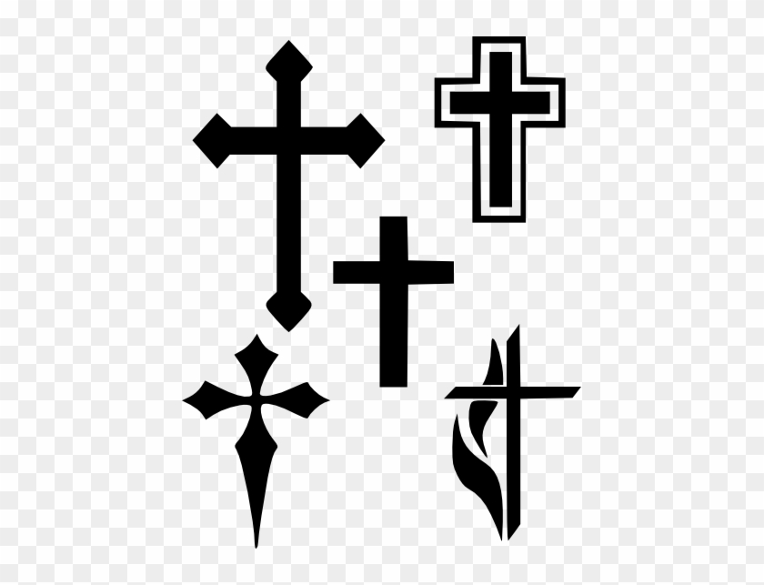 All Kinds Of Uses For These Crosses - Simple Cross Tattoo Designs.