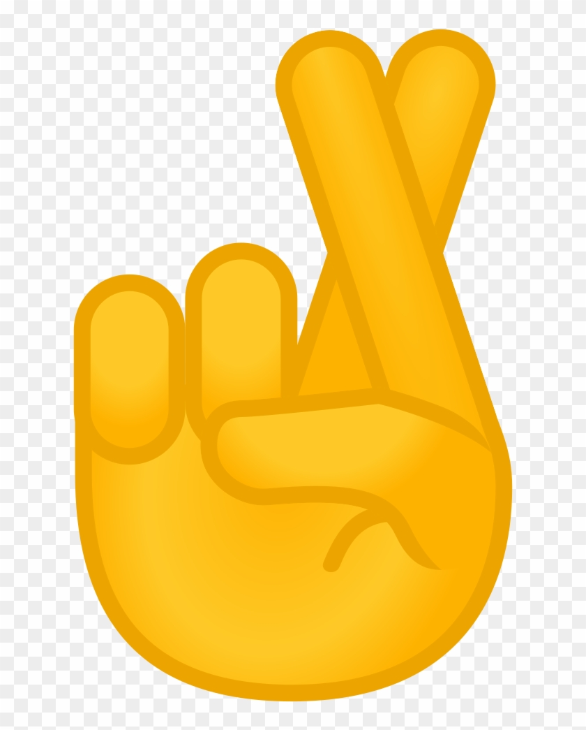Crossed Fingers Icon - Emoji Doigt Croisé #382973