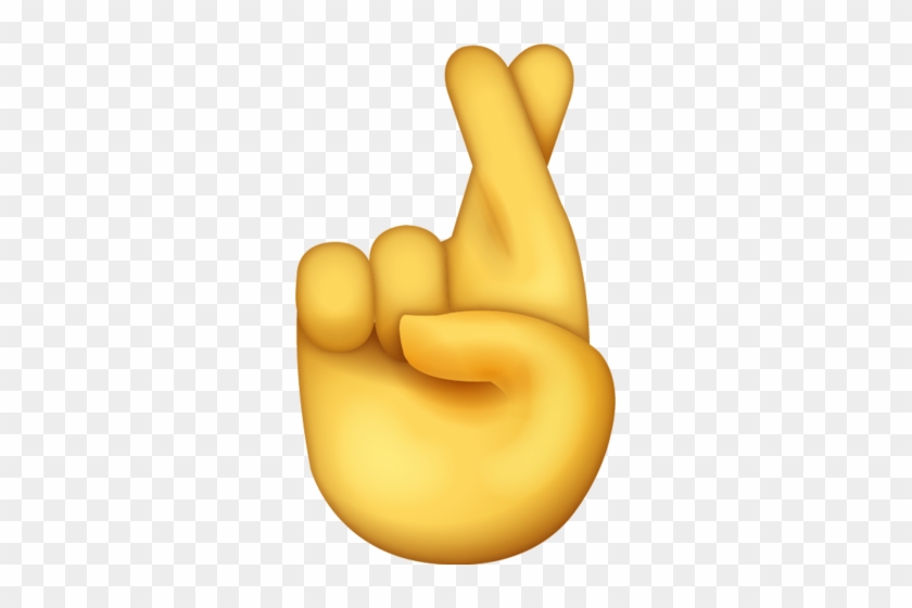 Download Fingers Crossed Emoji Iconiphone Emoji Icon - Fingers Crossed Emoji Png #382975