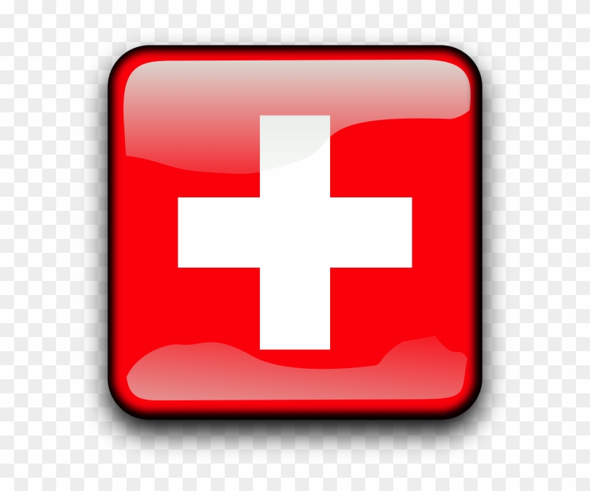 Similar Clip Art - Flag Of Switzerland #383031