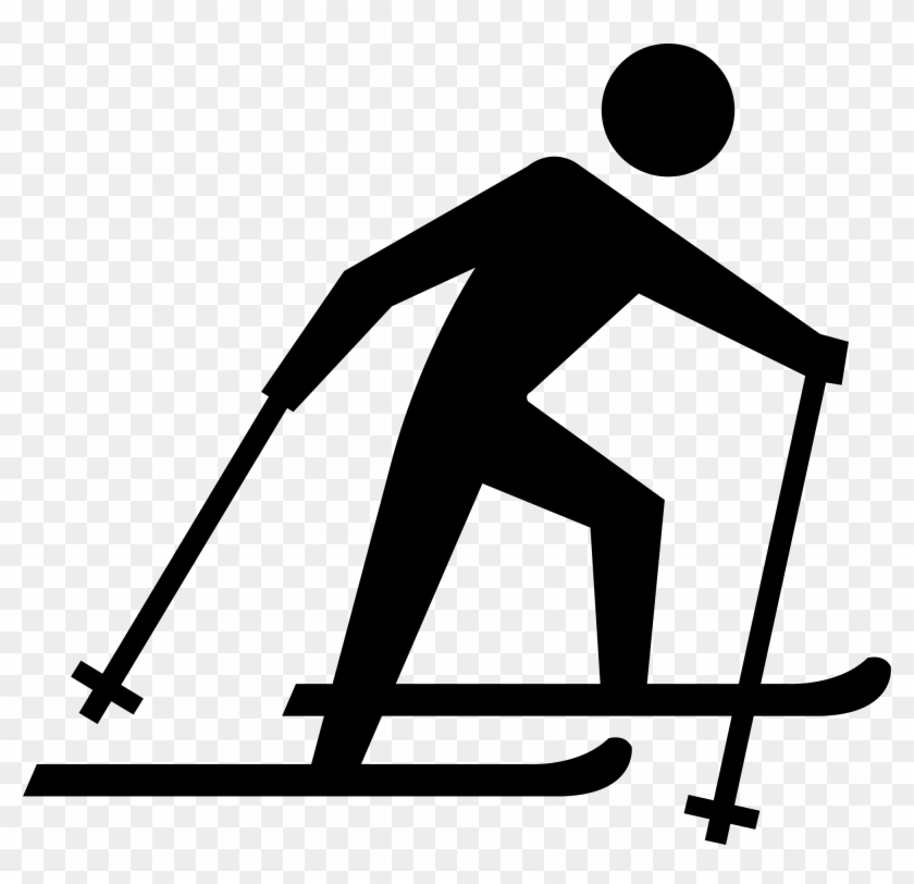 Open - Cross Country Skiing Clipart #383064