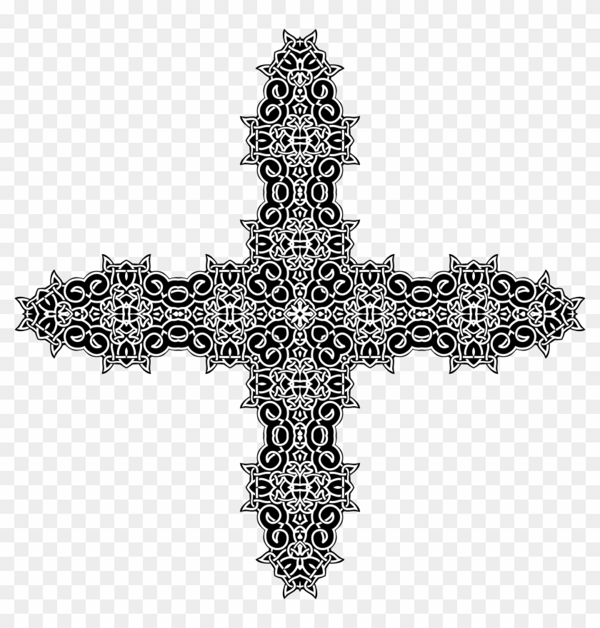 Celtic Knot Ornament Derivation Cross 2 - Celtic Knot #383080