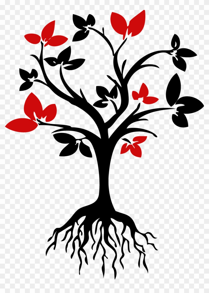 Roots Clipart Transparent - Transparent Tree With Roots Clipart #383111