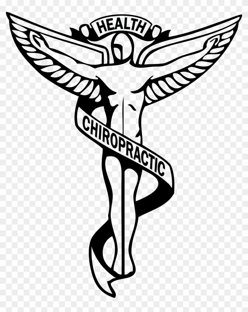Chiropractic Logo - Chiropractic Caduceus Vector #383165