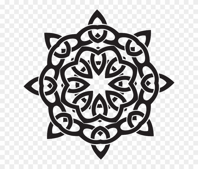 Celtic Knot Clipart Silhouette - Vector Art Celtic #383226