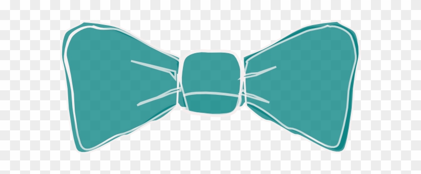 Turquoise Clipart Teal Bow - Teal Bow Tie Clipart #383253