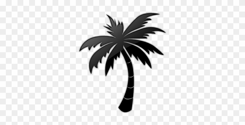 Palm Tree Clipart Icon - Valley Isle Soccer Academy #383332