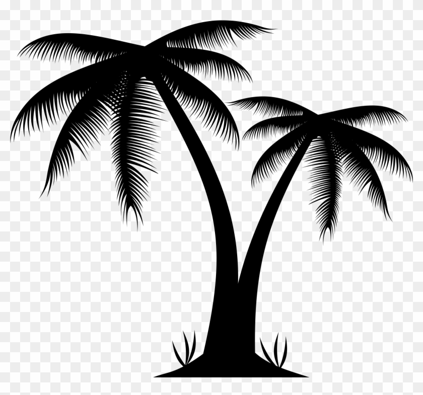 Arecaceae Tree Clip Art - Arecaceae Tree Clip Art #383412