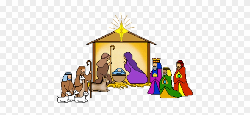 Drive Through To Experience Our Living Nativity, With - Nativity Scene Clip Art #383442