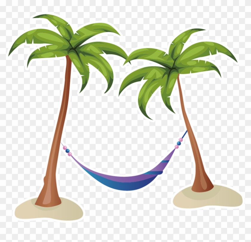 Coconut Tree Vector Material Summer Png - Coconut Tree Vector Material Summer Png #383526