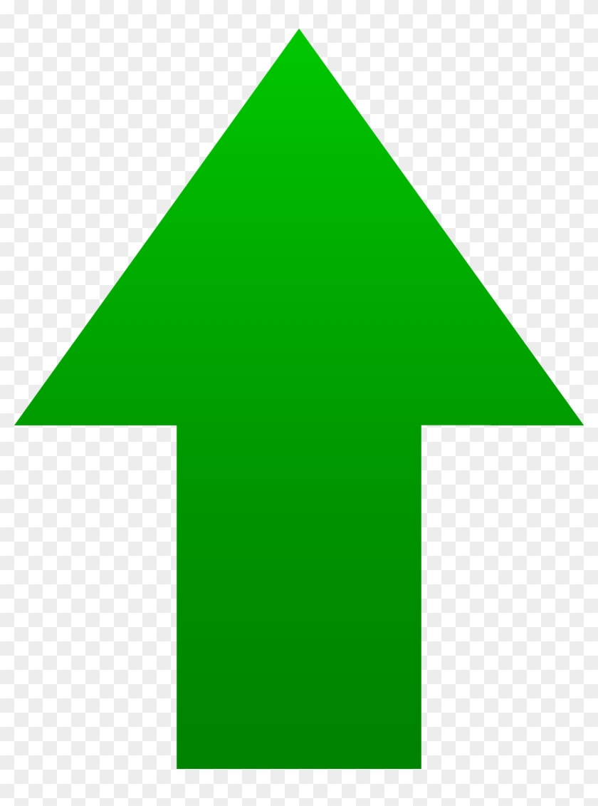 Notched Arrow Icon - Green Arrow Icon Png #383554