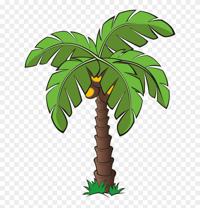 Palm Tree Vector Clipart Download Palm Tree Vector - Tree #383567
