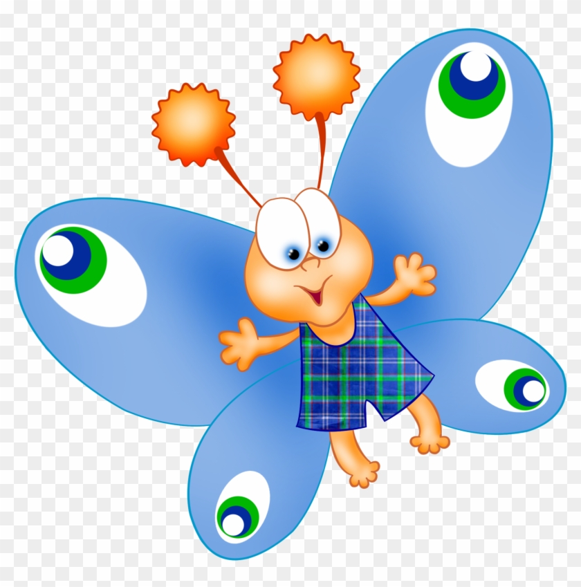 Детский Сад - Google Търсене - Butterfly Cartoon Clipart Cute #383623