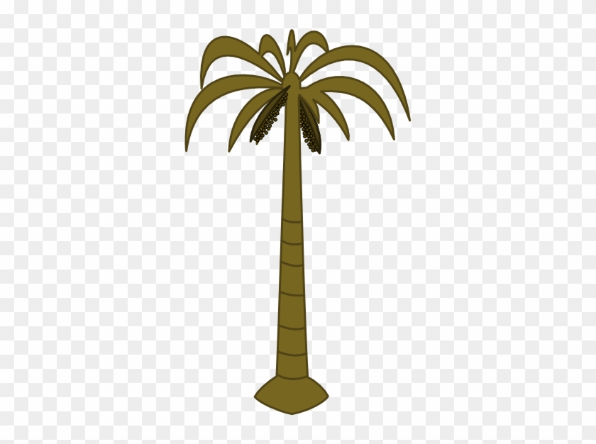Coconut Palm Tree Clip Art At Clker - Palm Tree Clip Art #383650