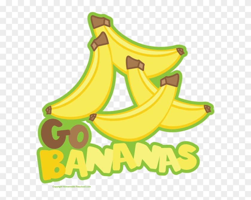 Banana Free Fruit Clipart Clipartcow - Go Bananas Clipart #383661