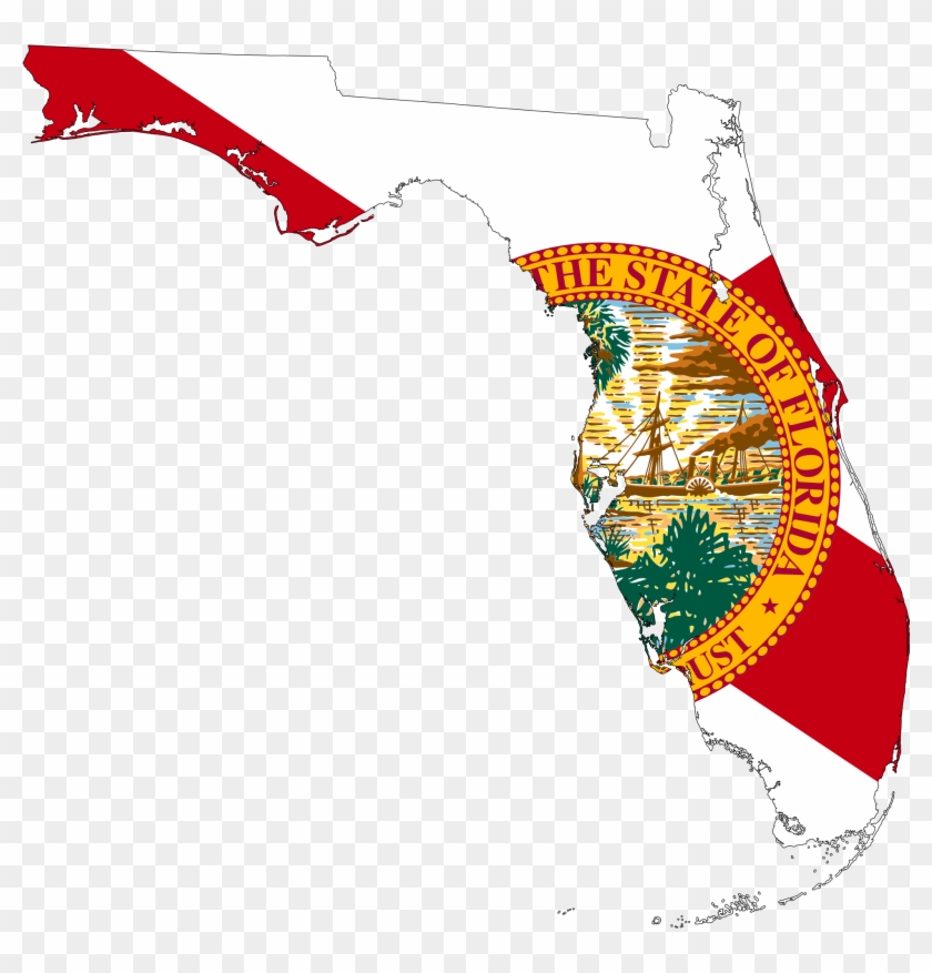 Florida Clipart Free Clipart Images - Florida Flag In Florida #383673