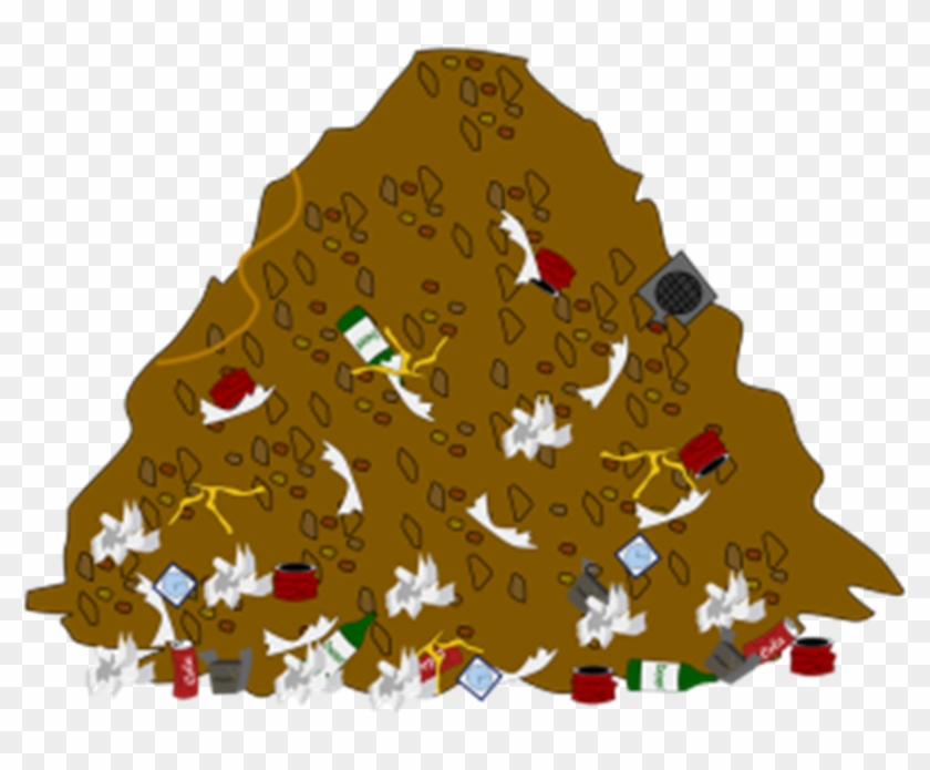 Euro Dirt - Pile Of Trash Clipart #383723