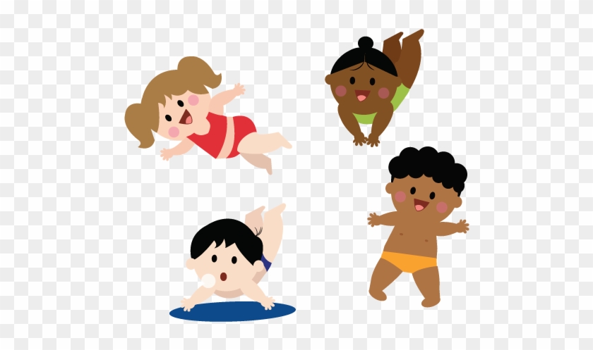 Confident Preschools Can Start Learning The Front Crawl - Confident Preschools Can Start Learning The Front Crawl #383834