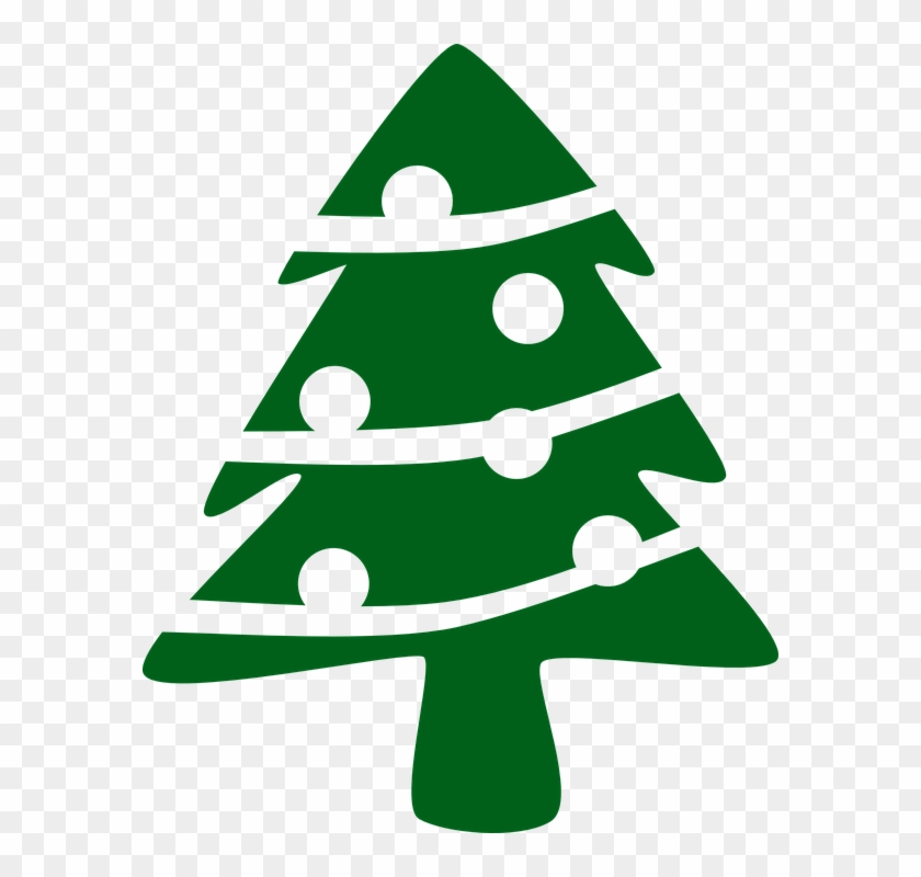Xmas Tree Silhouette 7, - Christmas Tree Throw Blanket #383847