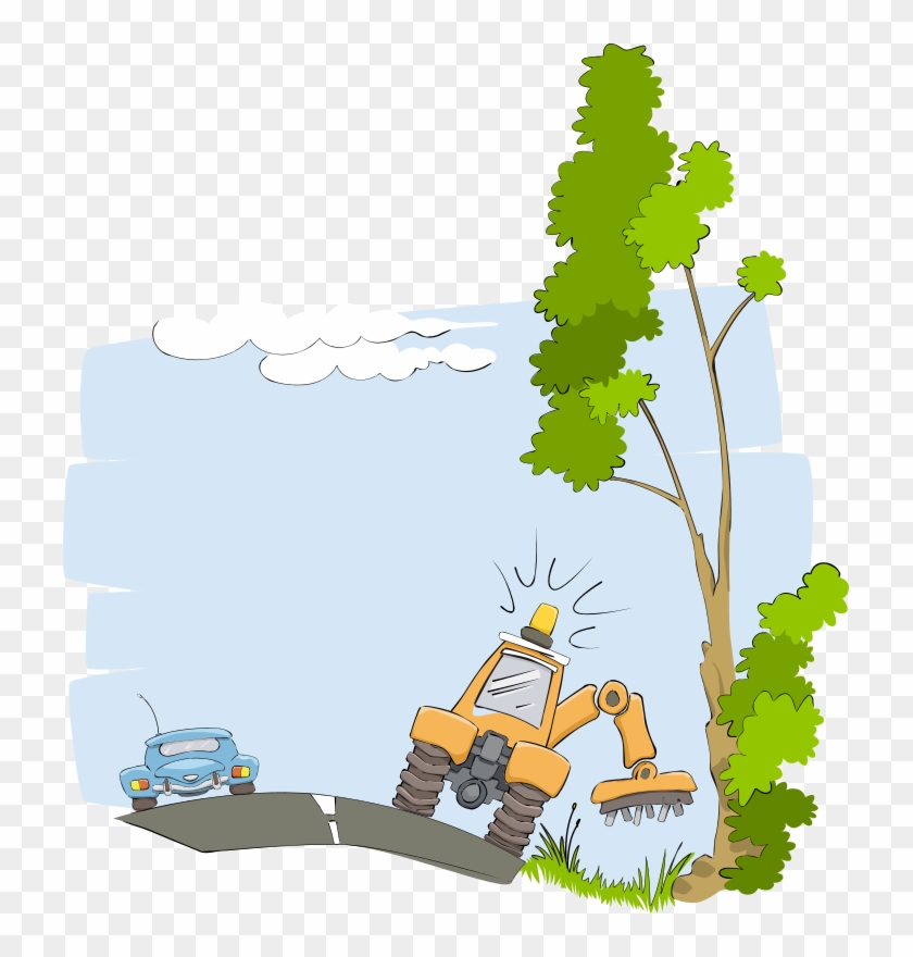 Poster Clipart Tree Removal - Cutting Plants Clipart #383889