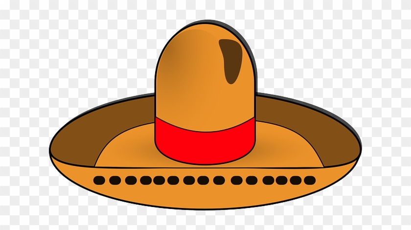 Sombrero Mexican Hat Mexico Ethnic Cultura - Sombrero Clipart #383888