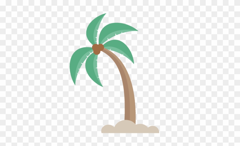 Pin Palm Tree Clip Art Transparent - Cute Palm Tree Png #383977