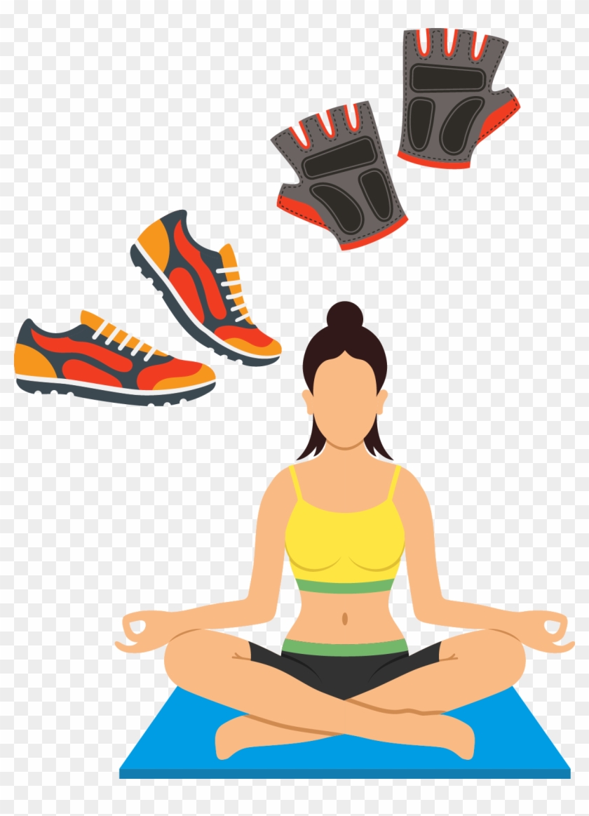 Meditation Yoga Clip Art - Meditation Yoga Clip Art #384026