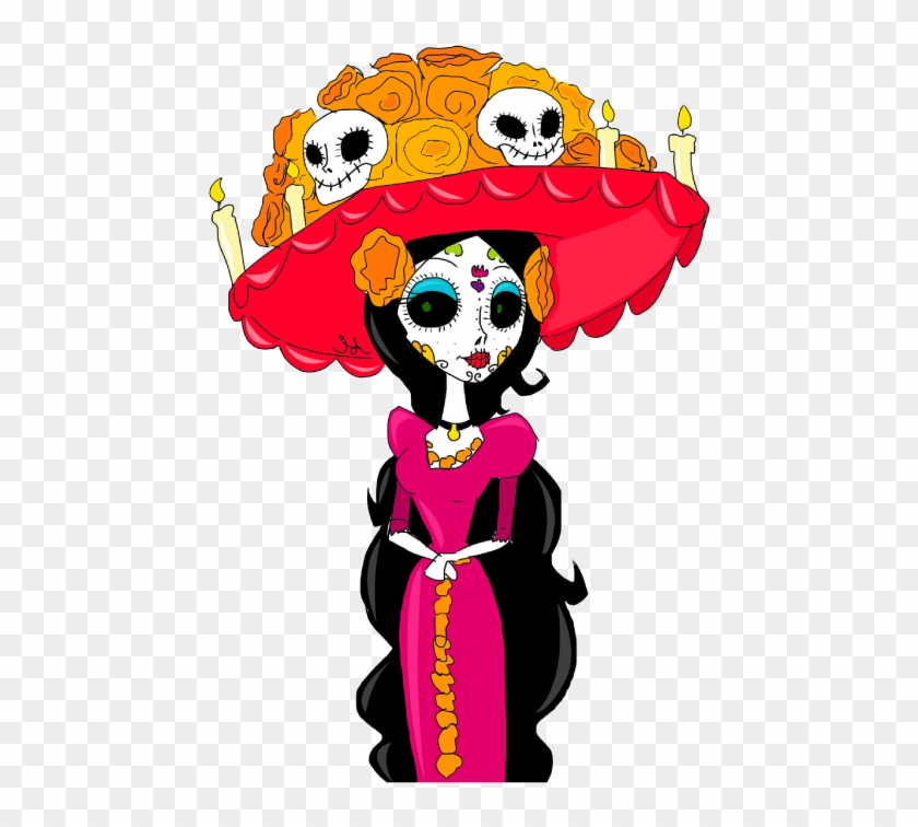 Catrina - Dia De Muertos Catrina Png #384079