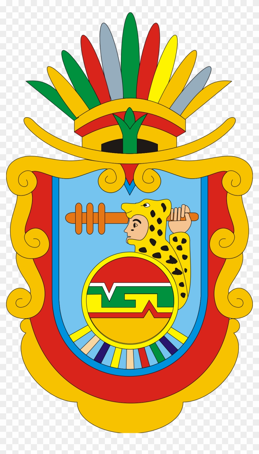 Coat Of Arms Of Guerrero, Mexico - Flag: State Of Guerrero #384193