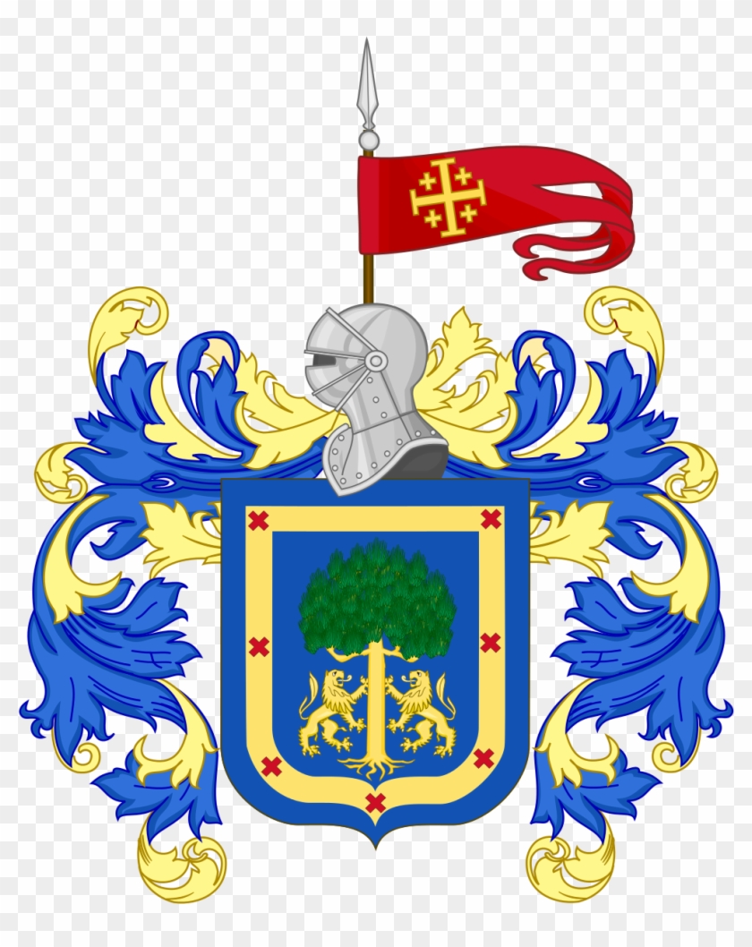 Coat Of Arms Of Guadalajara - Villalpando Coat Of Arms #384210