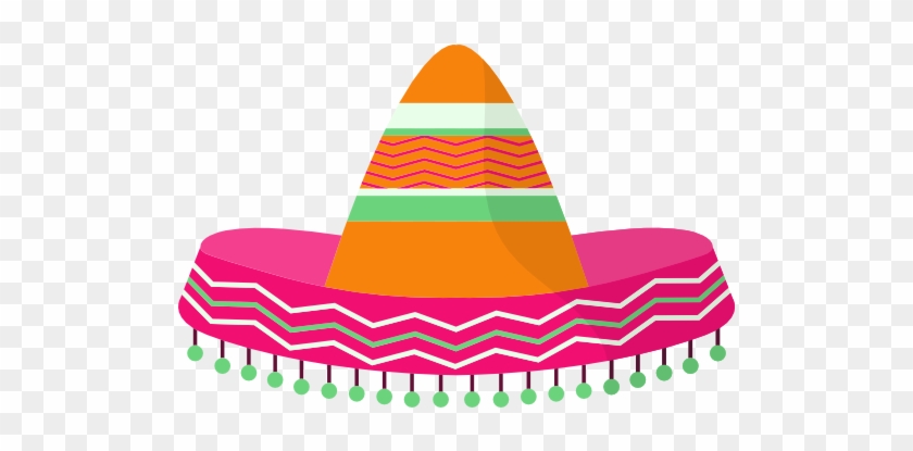 Mexican Hat Free Icon - Mexican Sombrero Transparent Background #384353