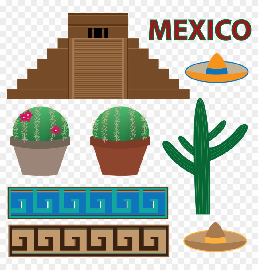 Mexico-976475 - Piramide Mexico Png #384396