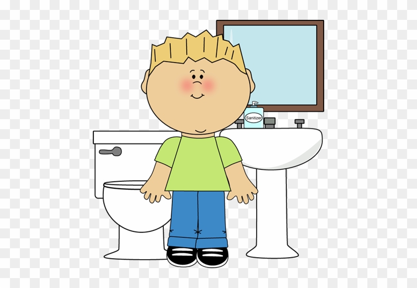 School Bathroom Clipart - Bathroom Monitor Clipart #384466