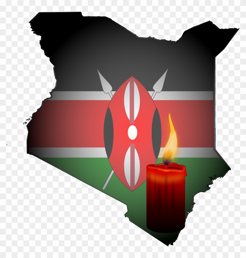 Peace Dove Free Kenya Vigil - Kenya Flag Map Transparent Background #384473