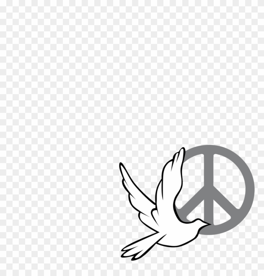 Peace Sign With Dove Profile Picture Overlay Filter - Peace Day #384507