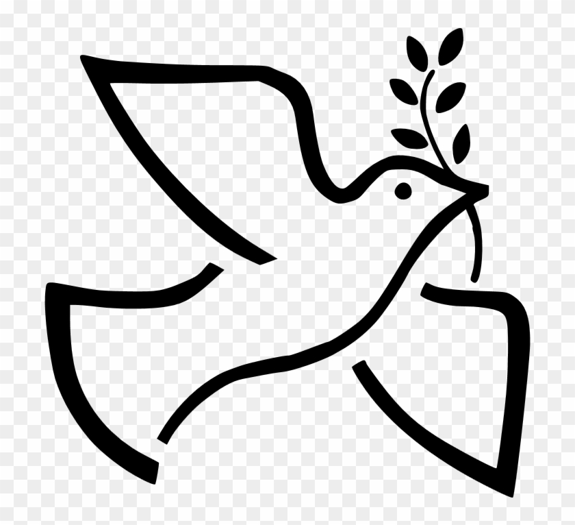 Dove With Olive Branch - Dove And Olive Branch #384641