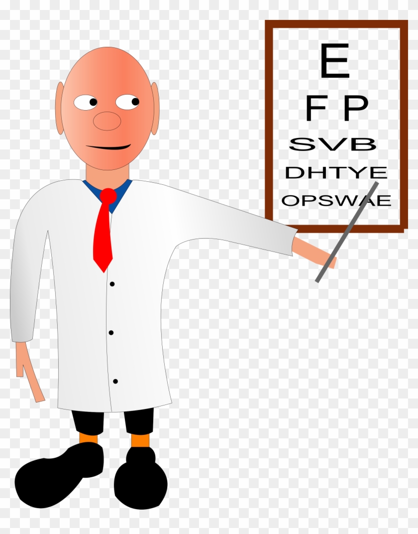 Asian Clipart Eye Doctor - Doctor Clip Art #384669