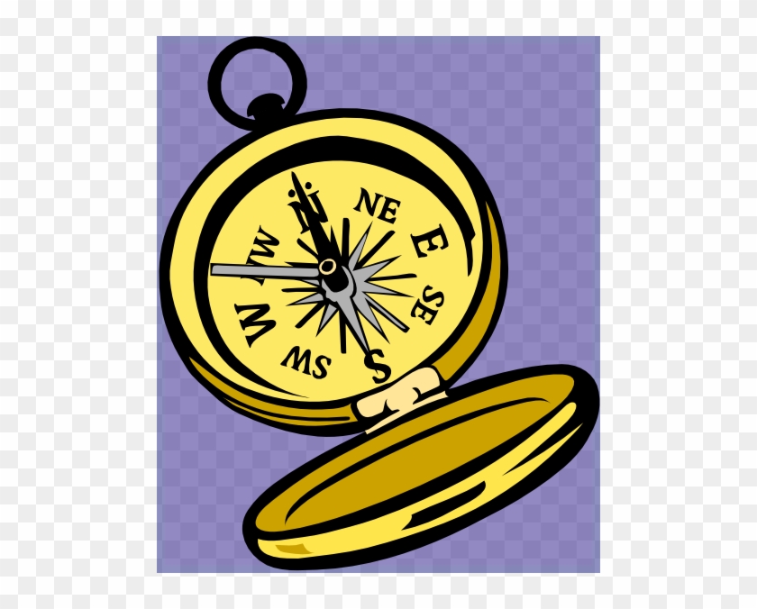 Compass Clip Art - Brujula Dibujo Animado Png #384739