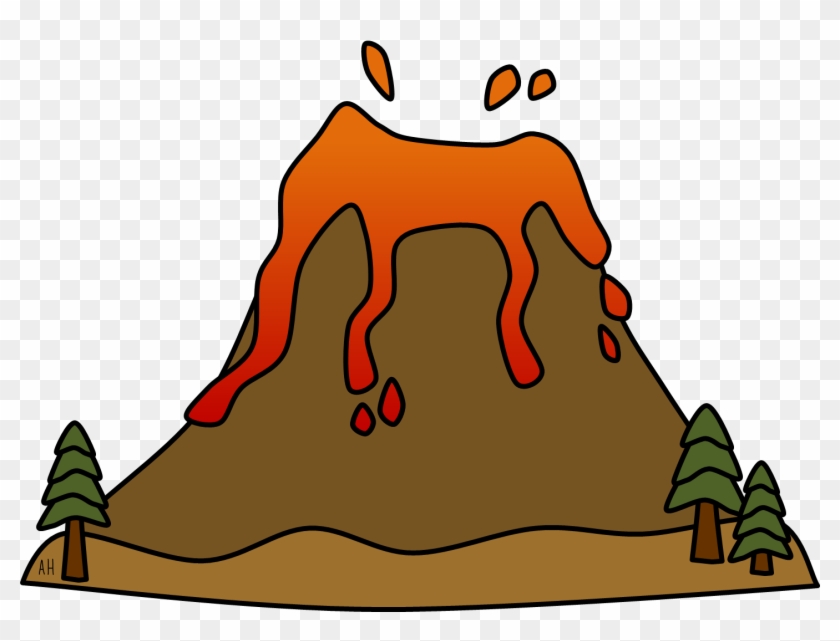 Volcano Clip Art Images Pictures - Volcano Clipart #384848