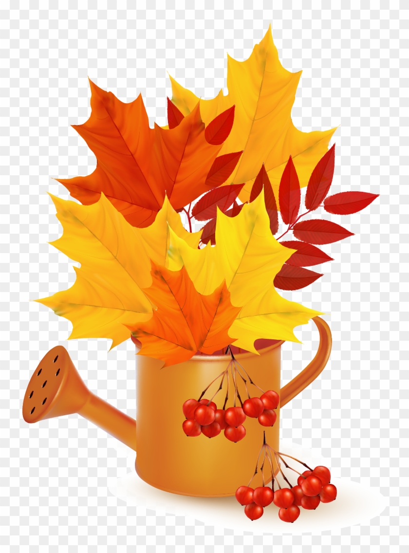 Vector Pouring Kettle Maple Leaf - Vector Pouring Kettle Maple Leaf #384887
