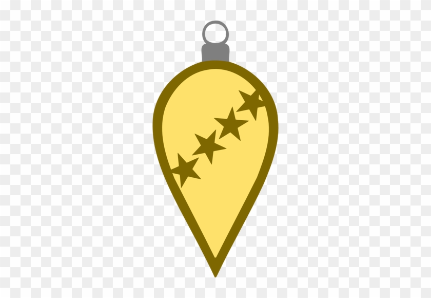 Golden Tree Bauble - Shooting Stars #384931