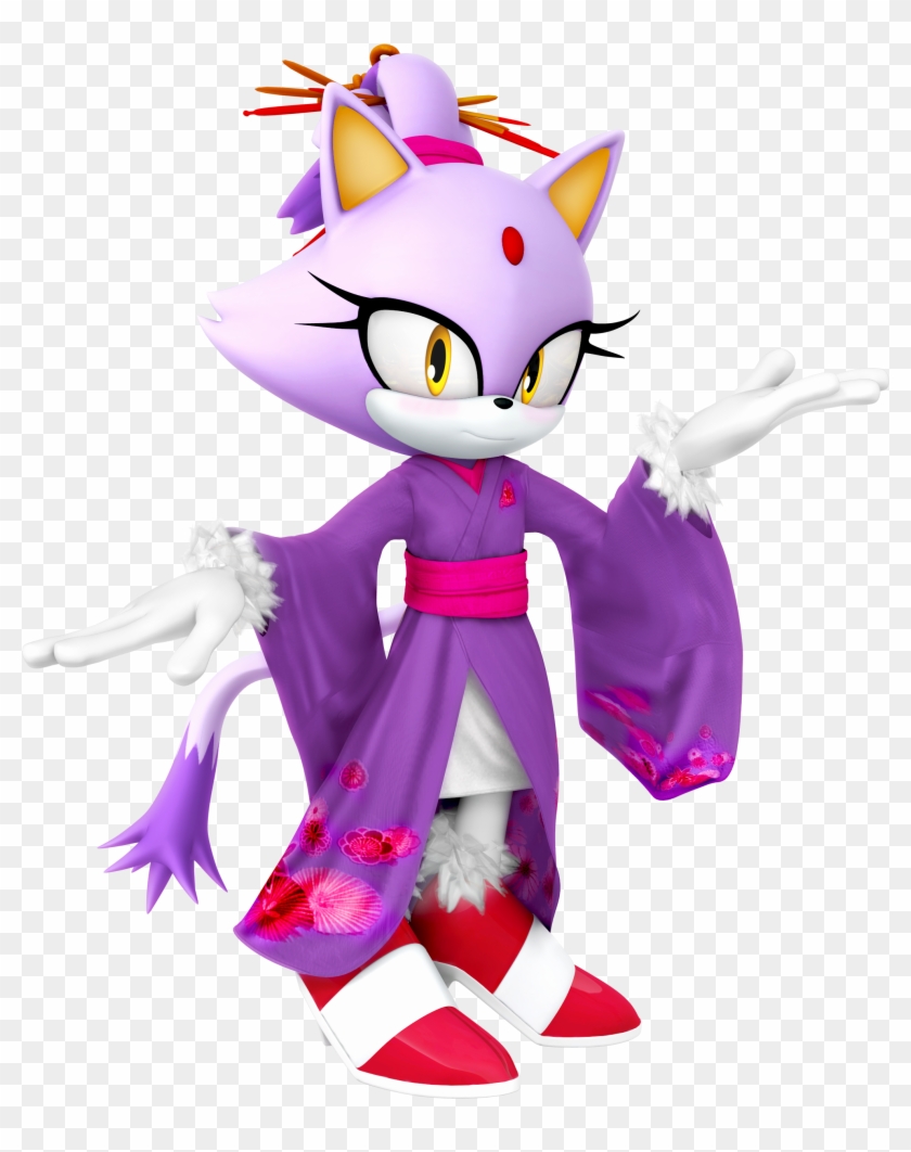 New Years Render - Blaze The Cat Render #385024