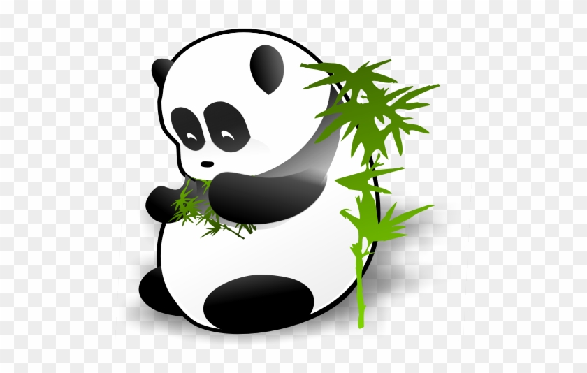 Pandas And Bamboo - Panda Png #385118