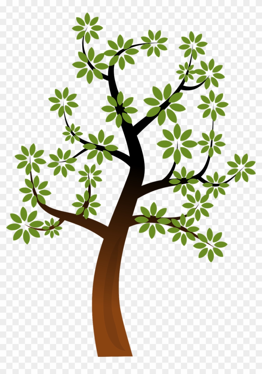 Bare Tree Branch Vector For Kids - Public Domain Tree Clipart #385153