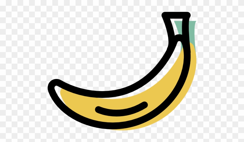 Computer Icons Banana Fruit Food - Banana Desenho Png #385189