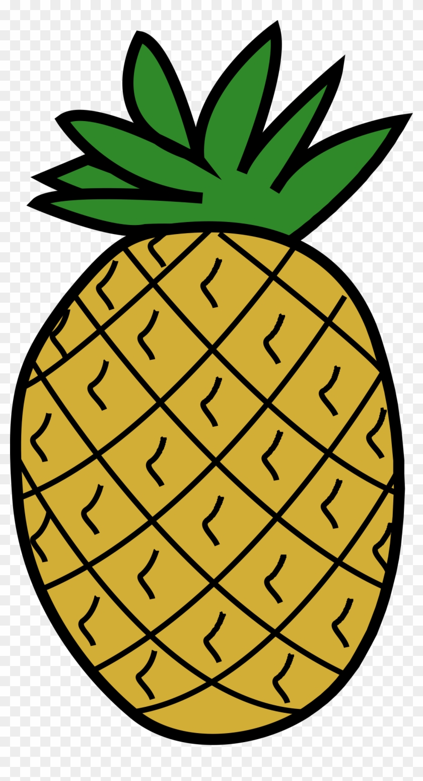 Clipart Pineapple - Clip Art Pineapple #385213