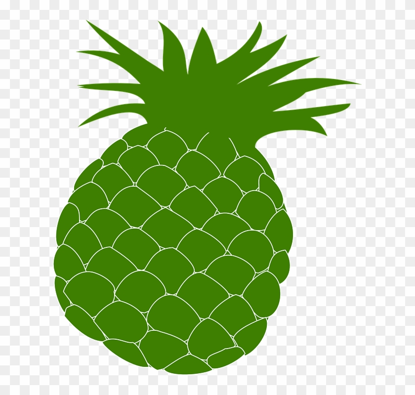 Pineapple Cliparts - Klassisches Schwarzweiss-ananas-muster Flaschenöffner #385225